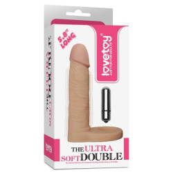 LoveToy Gode Vibrant pour Double pénétration 12 x 2.8 cm
